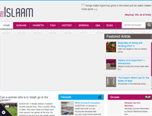 Tablet Screenshot of myislaam.com